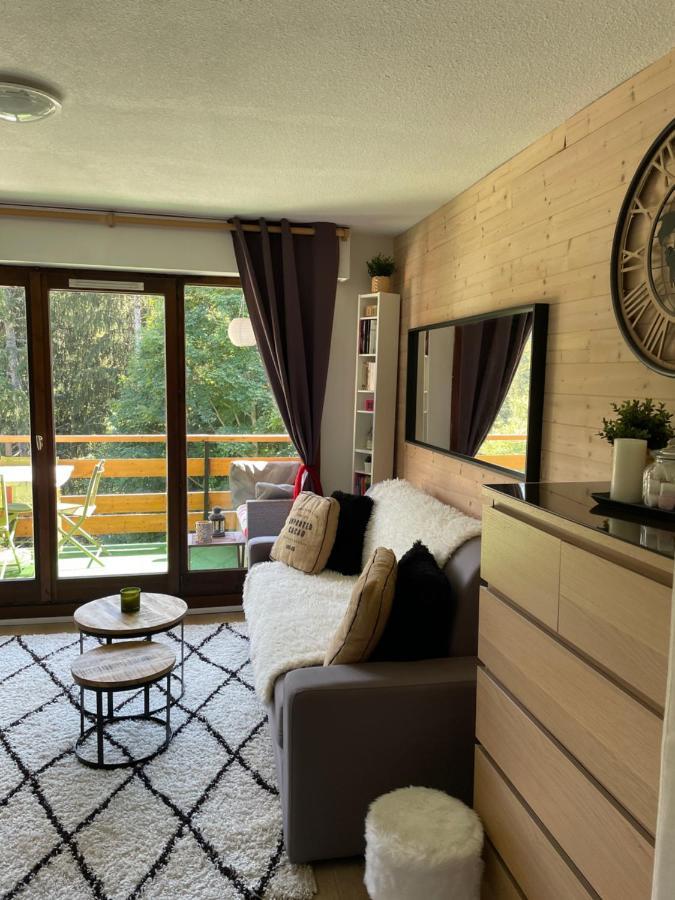 Studio Turquoise Quartier Grattague Vue Montblanc Saint-Gervais-les-Bains Εξωτερικό φωτογραφία
