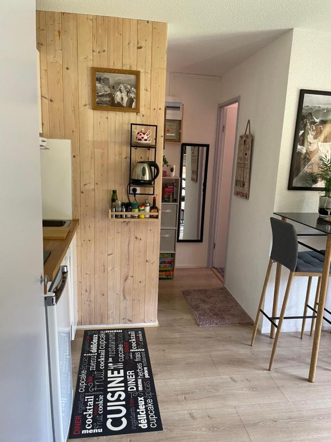 Studio Turquoise Quartier Grattague Vue Montblanc Saint-Gervais-les-Bains Εξωτερικό φωτογραφία