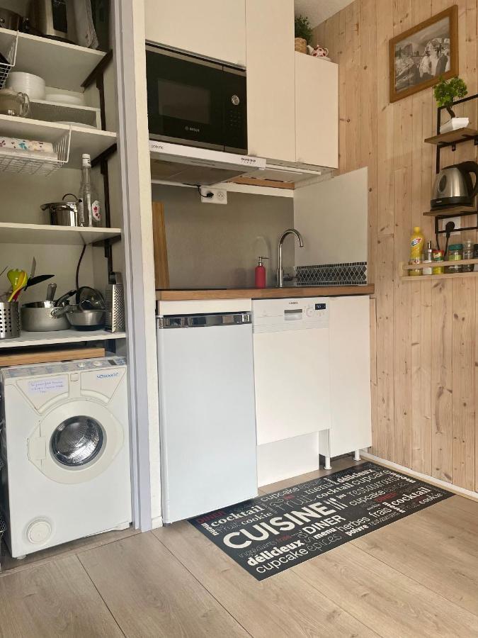 Studio Turquoise Quartier Grattague Vue Montblanc Saint-Gervais-les-Bains Εξωτερικό φωτογραφία