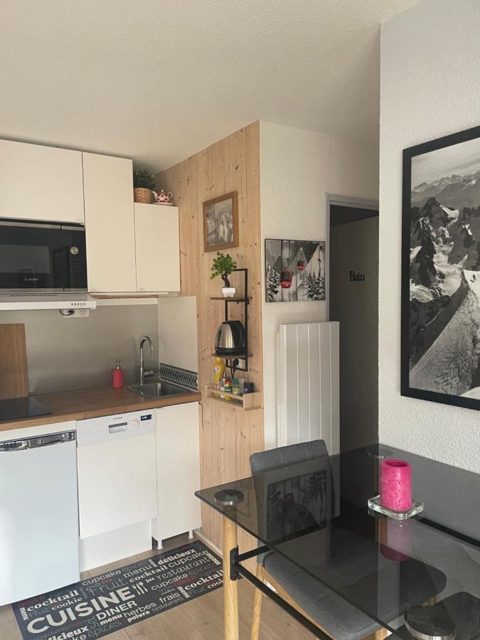 Studio Turquoise Quartier Grattague Vue Montblanc Saint-Gervais-les-Bains Εξωτερικό φωτογραφία
